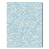 Abstract Area Swirl Blue Swirl Abstract Area Rug