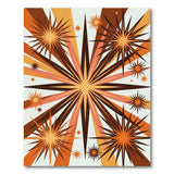 Radiant Starburst Geometric Area Rug