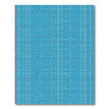 Turquoise White Stripe Woven Area Rug