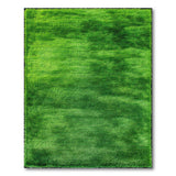 Lush Green Shag Area Rug