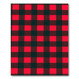 Plaid Classic Red Black Buffalo Plaid Area Rug