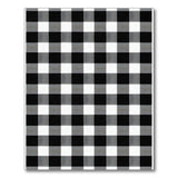 Rustic Farmhouse Black and White Black White Checkered Rustic Farmhouse Area Rug