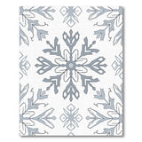 Intricate Snowflake Geometric Area Rug