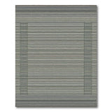 Striped Black White Geometric Striped Area Rug