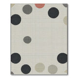 Modern Polka Dot Area Rug