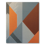 Bold Geometric Multi-Color Area Rug
