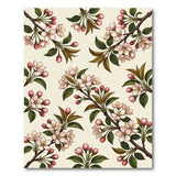 Cherry Blossom Branches Floral Area Rug