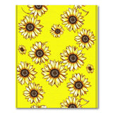 Sunny Sunflower Yellow Area Rug