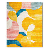 Vibrant Multi-Color Geometric Modern Geometric Modern Area Rug