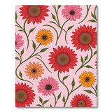Vibrant Sunflower Bloom Area Rug