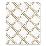 Beige Geometric Trellis Geometric Modern Area Rug