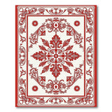 Traditional Persian Red Elegant Red Persian Medallion Area Rug