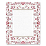 Traditional Persian Red Ornate Floral Border Area Rug