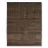 Black Tan Geometric Abstract Area Rug