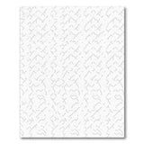 Grey Geometric Line Art Area Rug