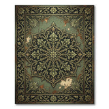 Vintage Persian Mandala Area Rug