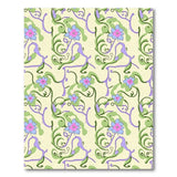 Pastel Floral Vine Area Rug
