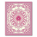 Traditional Persian Pink Ornate Pink Persian Medallion Area Rug