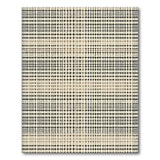 Beige Black Geometric Dot Area Rug