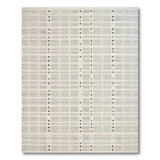 Modern Beige Geometric Diamond Area Rug