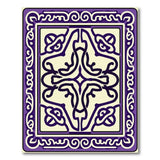 Purple Intricate Knotwork Heritage Rug