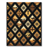 Desert Compass Camel Adventure Area Rug
