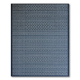 Navy Blue Hexagonal Lattice Area Rug