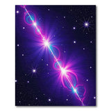 Cosmic Nebula Glow Area Rug