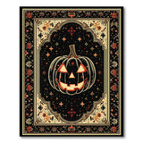 Jack-O'-Lantern Halloween Persian Area Rug