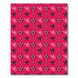 Hot Pink Heritage Tribal Floral Motif Area Rug