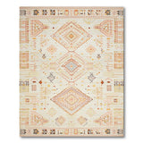 Beige and Neutral Heritage Tribal Geometric Area Rug