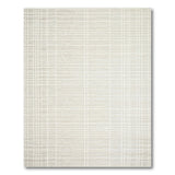 Modern Beige Gridline Area Rug
