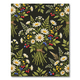 Daisy Berry Bouquet Floral Area Rug