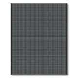 Grey Modern Grey Plaid Area Rug