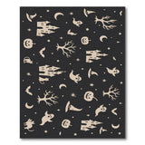 Spooky Halloween Kids Area Rug