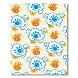Playful Cartoon Ducks and Handprints Area Rug