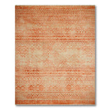 Terracotta Southwestern Geometric Rug