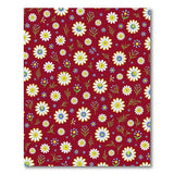Cheerful Daisy Meadow Floral Area Rug