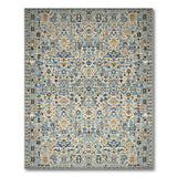 Intricate Blue Persian Blue and Teal Area Rug