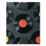 Multi-color and Patterns Retro Vinyl Records Area Rug