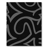 Grey Abstract Area Grey Swirl Abstract Area Rug