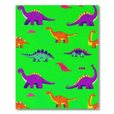 Kids Cartoon Playful Cartoon Dinosaur Kids Area Rug