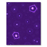 Purple Cosmic Mandala Area Rug