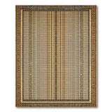 Tan Leopard Woven Area Rug