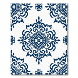 Navy Blue Traditional Persian No. 2 Area Rug