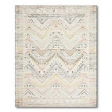 Multi-Color Zigzag Geometric Southwestern Rug