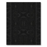 Grey Geometric Circuit Board Area Rug