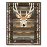 Majestic Deer Antler Southwestern Area Rug