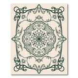 Ornate Mandala Floral Area Rug