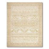Beige Heritage Tribal Geometric No. 14 Area Rug
